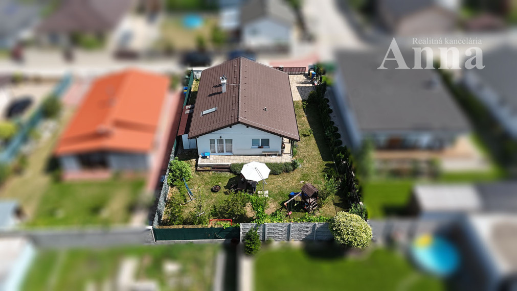 Nový rodinný 4-izb. bungalov - Šenkvice - Rezervovaný