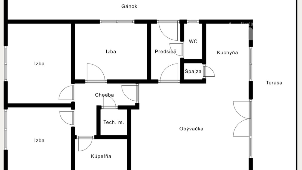 Nový rodinný 4-izb. bungalov - Šenkvice - Rezervovaný