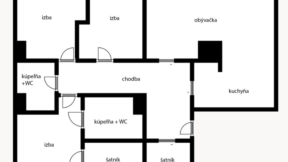 Nadštandardný 4-izb. byt s terasou a parkovaním - Stupava