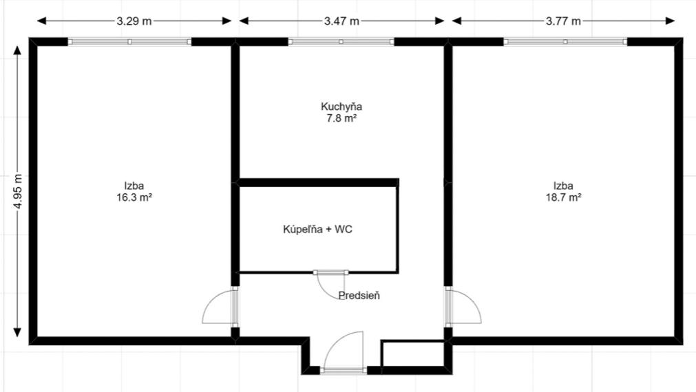 2-izb. byt - Ovručská ul.