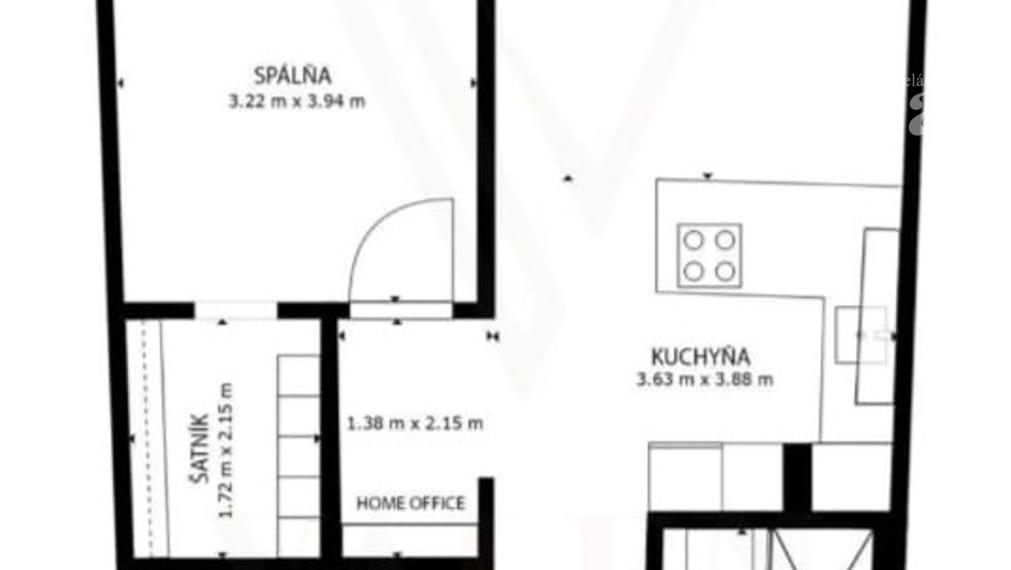 2-izb. byt s gar. státím v Petržake - Údernícka ul. (novostavba)