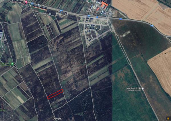 Pozemok 5.758 m2 - Modra