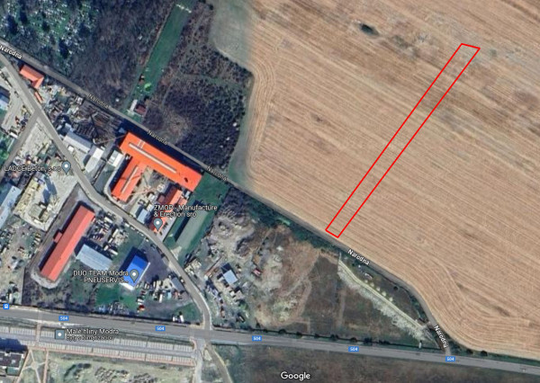 Pozemok 3.466 m2 - Modra