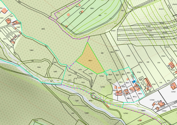 Pozemok 3.135 m2 - Častá